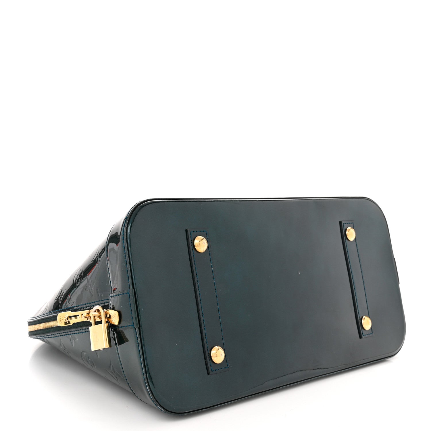 Louis Vuitton Vernis Alma GM Blue Nuit 4 of 13