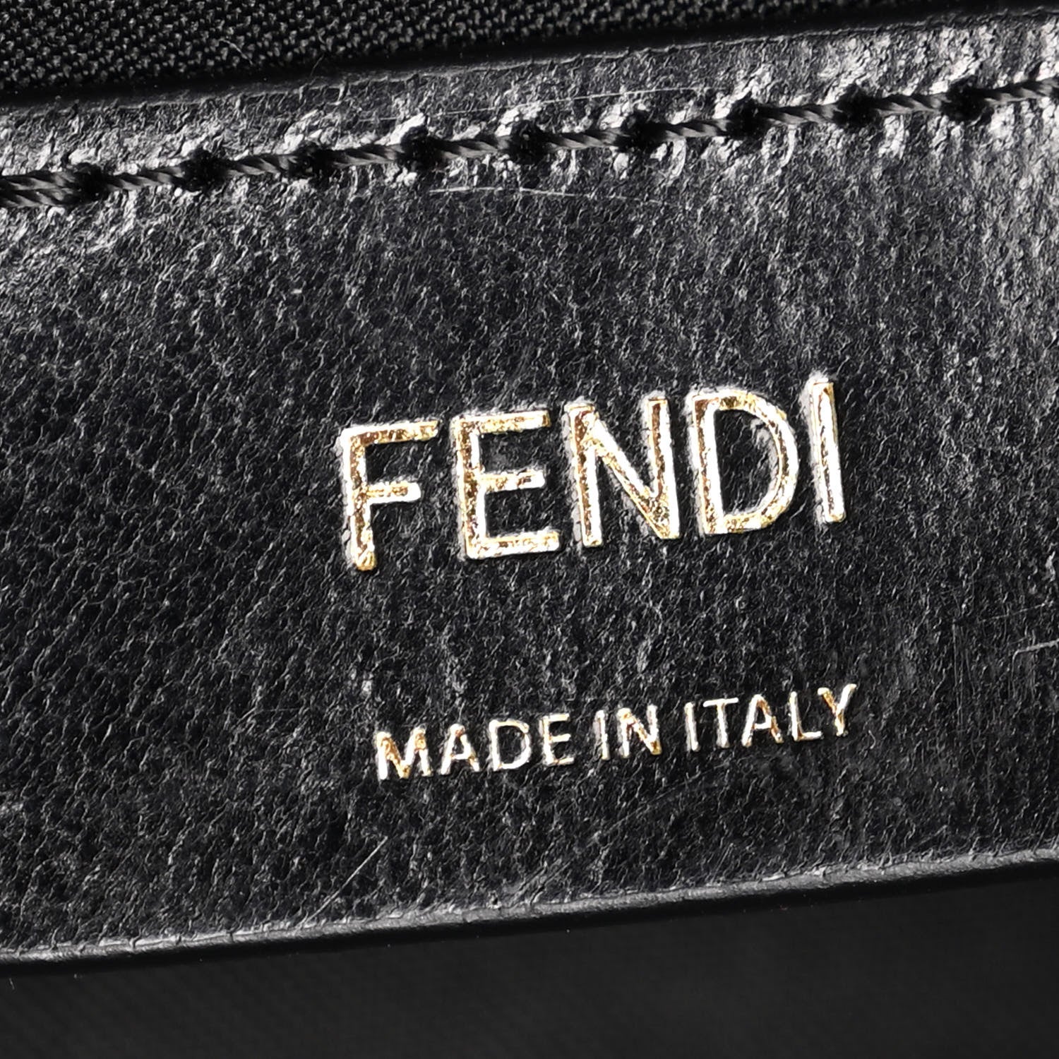 Fendi Recycled Fabric Jacquard Vitello Grace FF 1974 Large Fendi