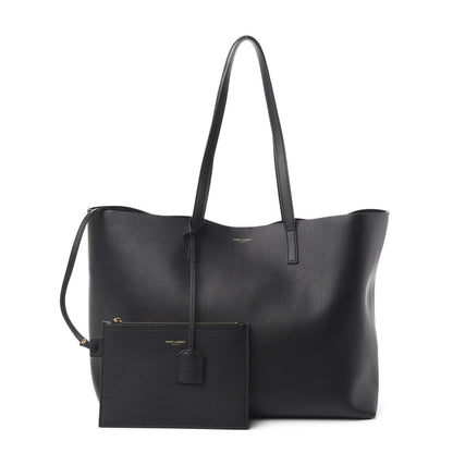 Saint Laurent Calfskin Large Shopping Tote Black 1 of 11