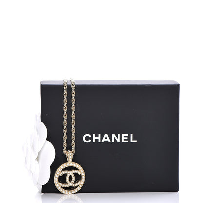 Chanel Pearl CC Short Necklace Gold 7 of 7