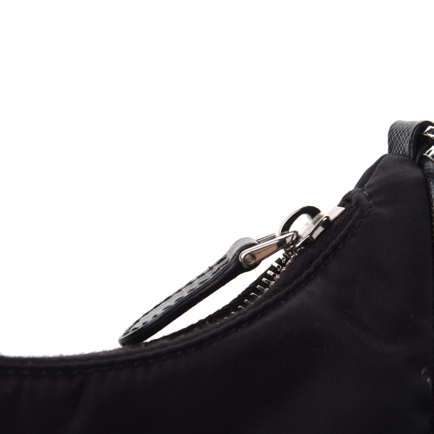 Prada Nylon Re-Edition 2005 Shoulder Bag Black 8 of 12