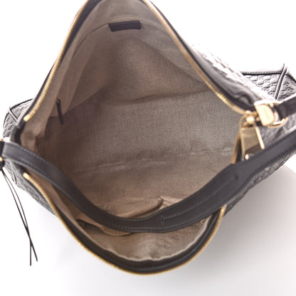 Gucci Soft Microguccissima Margaux Hobo Black 7 of 9