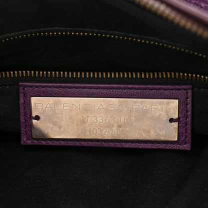 Balenciaga Agneau Classic Hardware First Raisin 6 of 10