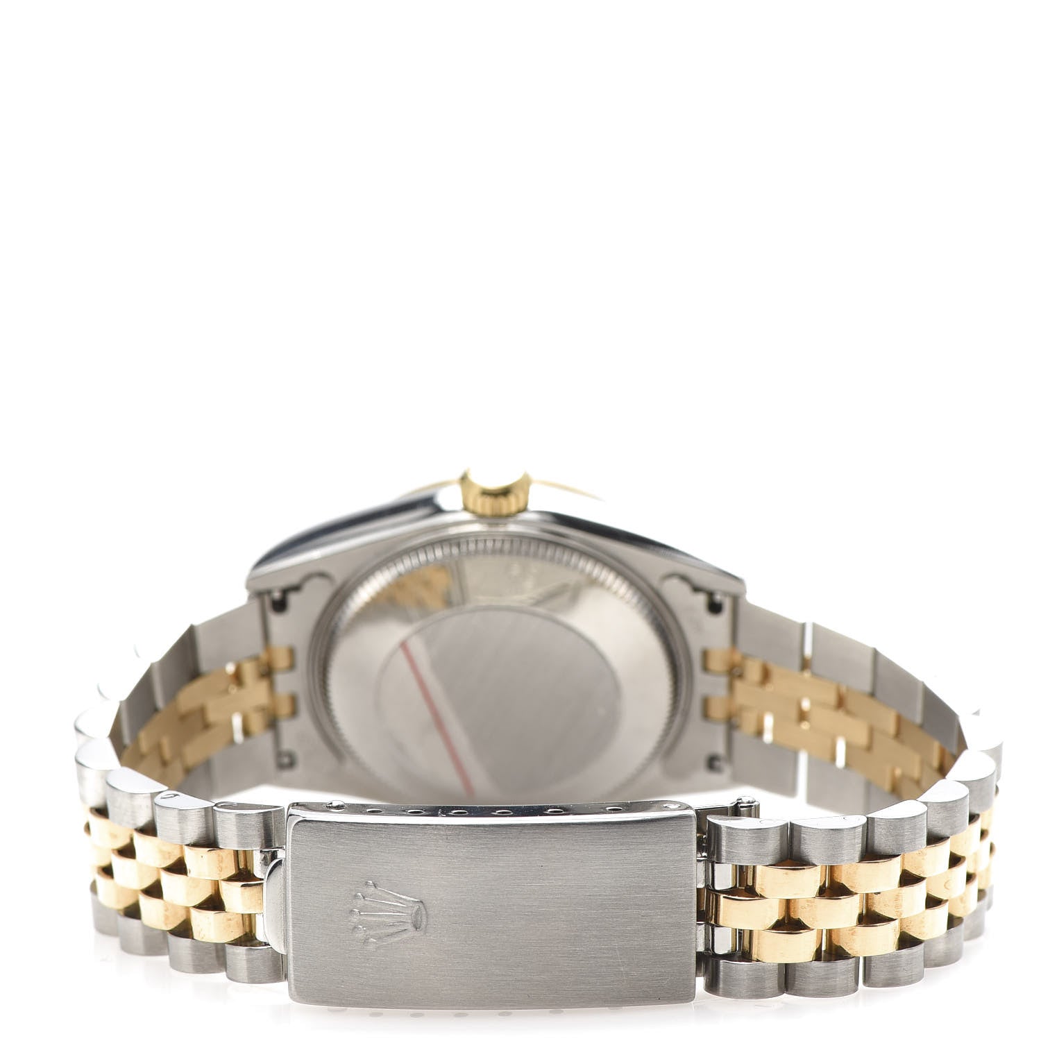 Rolex Stainless Steel 18K Yellow Gold Diamond 31mm Oyster Perpetual Datejust Watch White 68273 4 of 6