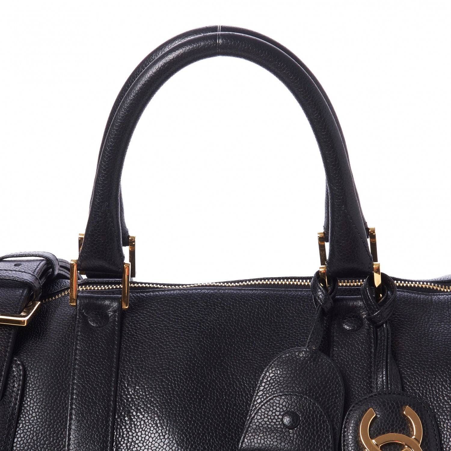 Chanel Caviar Timeless CC Duffel Bag Black 7 of 11