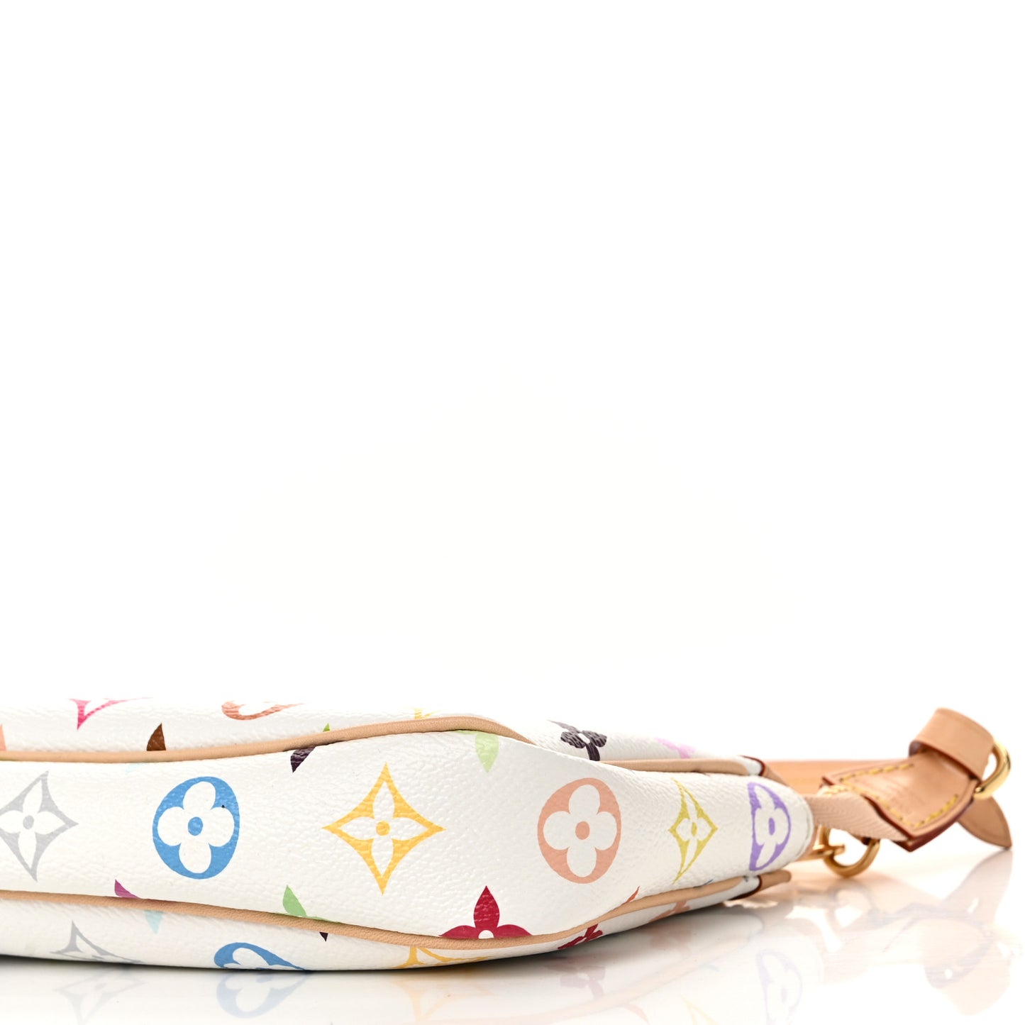 LV X TM Monogram Multicolor Pochette Accessories White