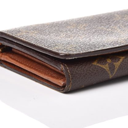 Louis Vuitton Monogram Porte-Monnaie Billets Tresor Wallet 5 of 12