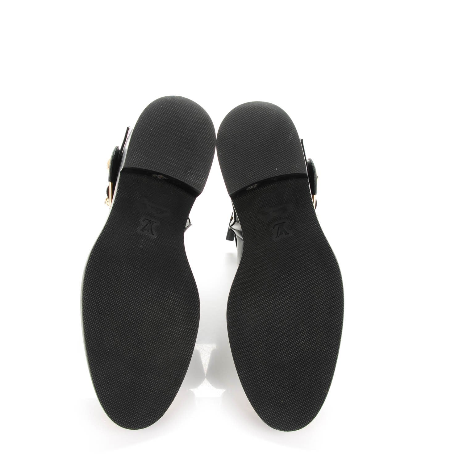 Louis Vuitton Calfskin Valley Flat Ankle Boots 38.5 Black 6 of 11