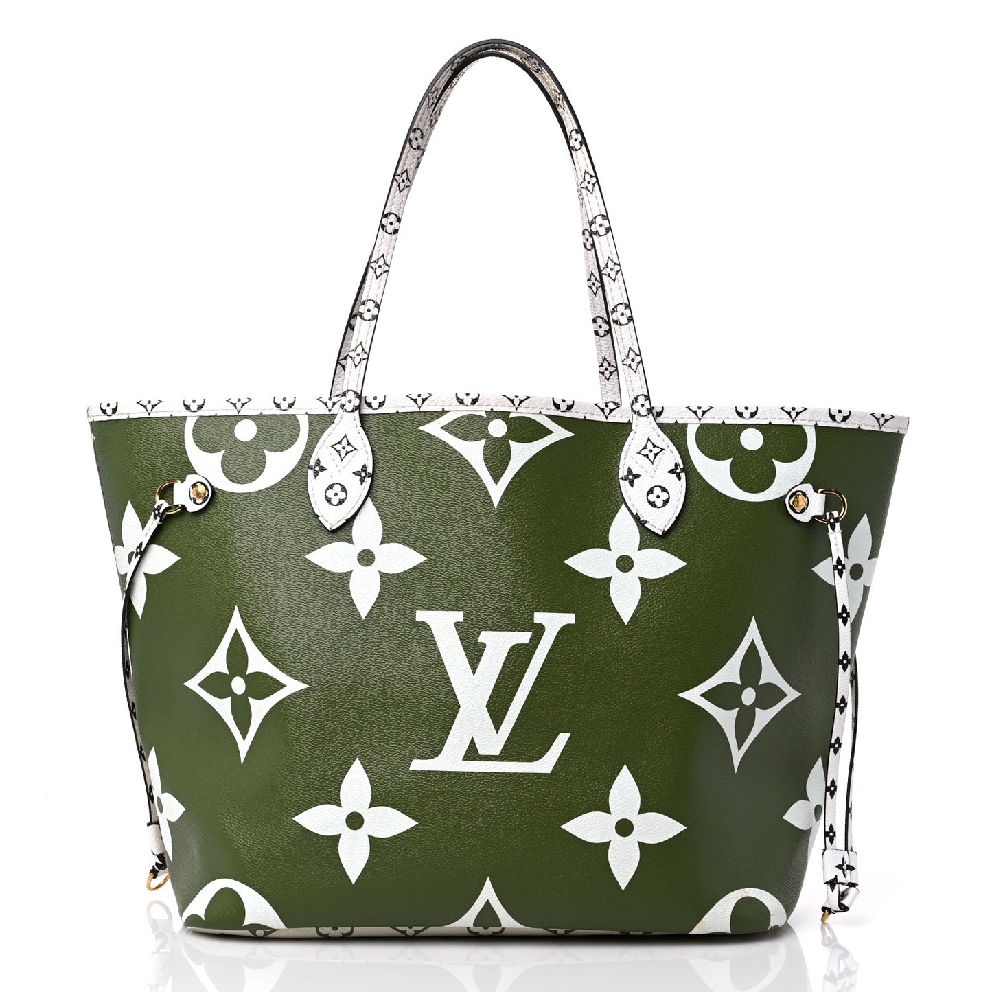 Monogram Giant Neverfull MM Kaki