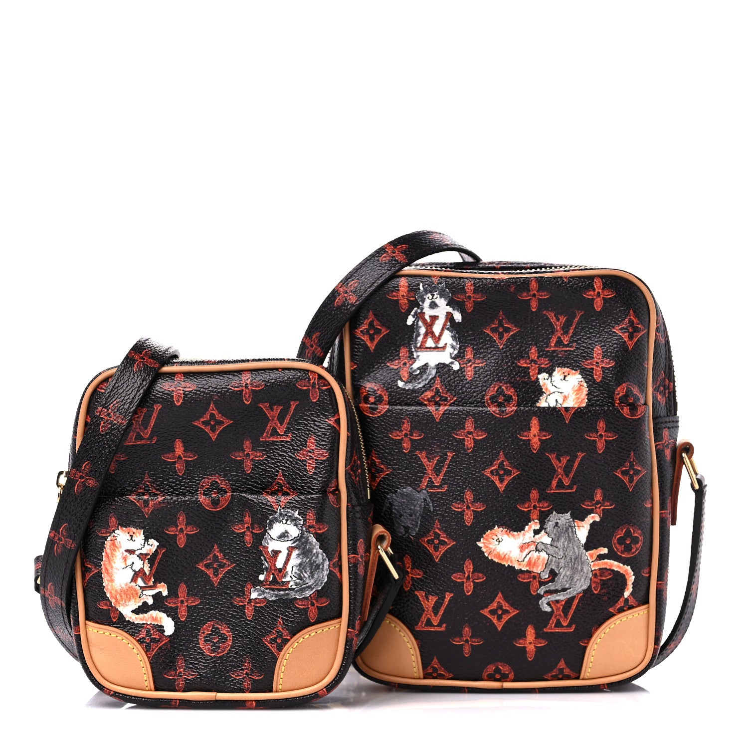 Louis Vuitton Catogram Paname Set Marron 1 of 14