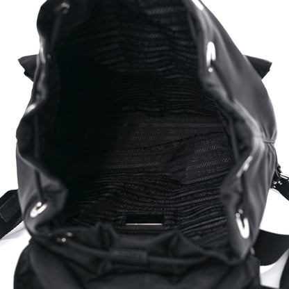 Prada Tessuto Nylon Saffiano Small Backpack Black 5 of 8