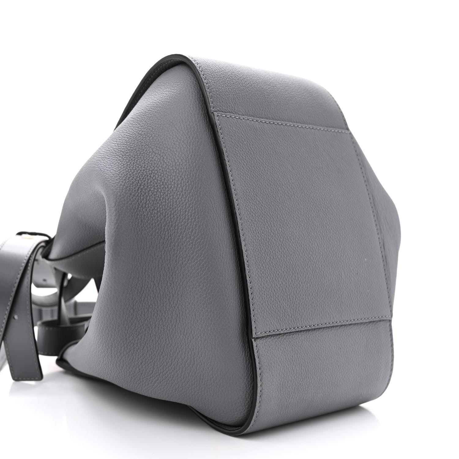 Loewe Grained Calfskin Small Hammock Shoulder Bag Asphalt 8 of 12