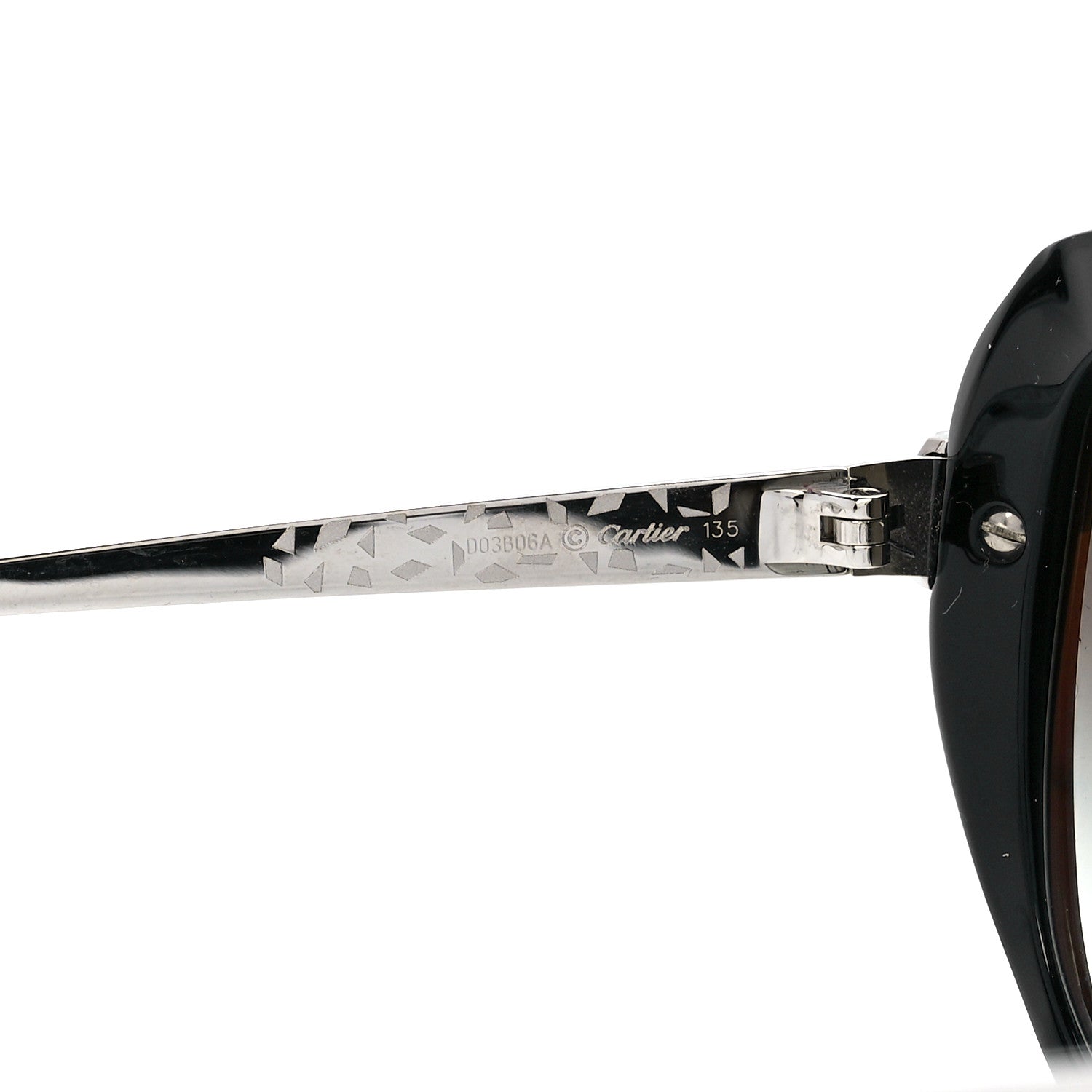 Cartier Panthere Wild De Cartier Sunglasses Black 5 of 8