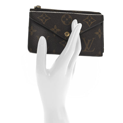 Louis Vuitton Monogram Recto Verso Card Holder Black 2 of 7