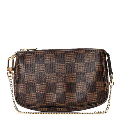 Louis Vuitton Damier Ebene Mini Pochette Accessories 1 of 4