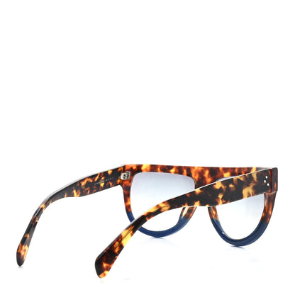 Celine Shadow Sunglasses CL 41026/S Havana Blue 4 of 6