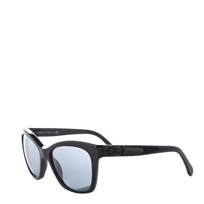 Chanel CC Butterfly Signature Sunglasses 5313 Black 1 of 8