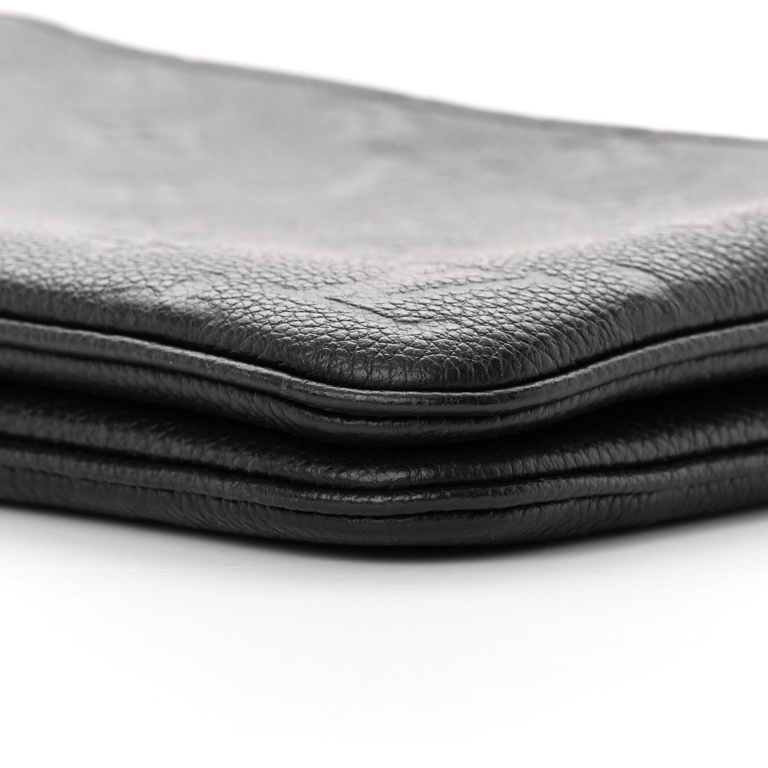 Louis Vuitton Empreinte Double Zip Pochette Black 10 of 13