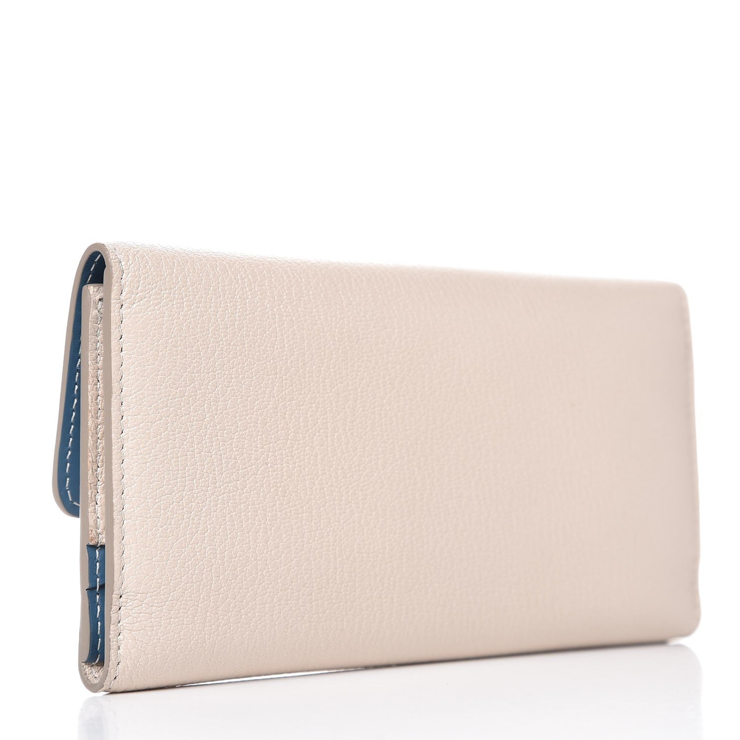 Burberry Grainy Calfskin D-Ring Continental Wallet Stone 3 of 6