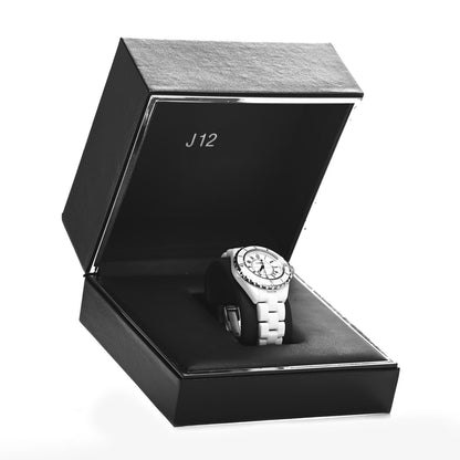 Chanel Stainless Steel Ceramic 33mm J12 Quartz Watch White 5 of 5