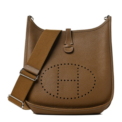 Hermes Taurillon Clemence Evelyne III PM Kraft 1 of 8
