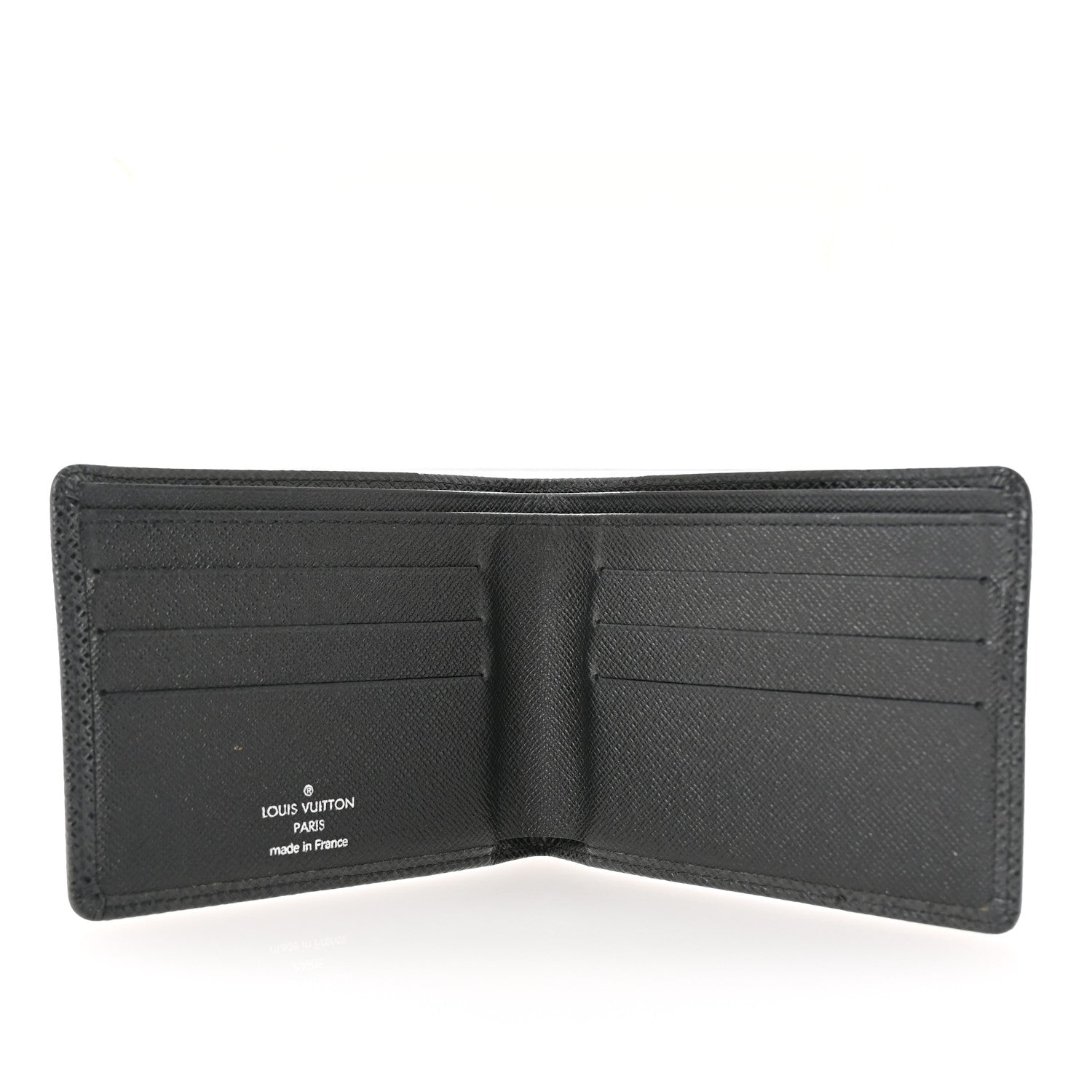 Louis Vuitton Taiga Slender Wallet Black 5 of 6