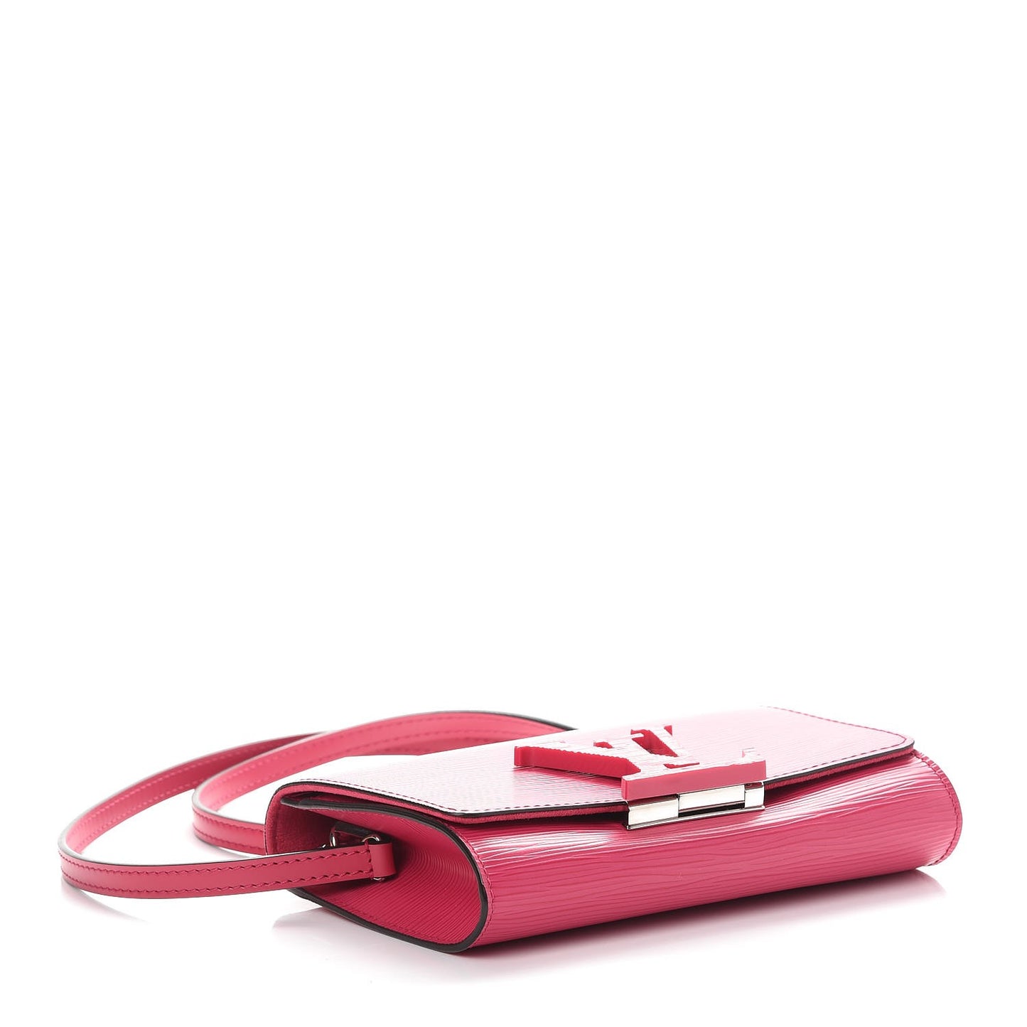 Epi Louise Strap PM Hot Pink