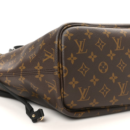 Louis Vuitton Monogram Calfskin Neo Neverfull Inside Out MM Black 12 of 15