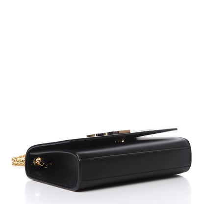 Saint Laurent Calfskin Small Monogram Kate Satchel Black 4 of 9