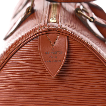Louis Vuitton Epi Speedy 25 Kenyan Fawn 9 of 16