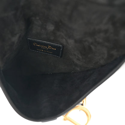 Christian Dior Calfskin Saddle Belt Bag Black 5 of 9