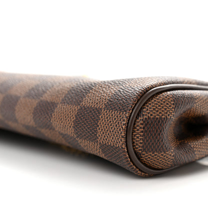 Louis Vuitton LOUIS VUITTON Damier Ebene Eva Clutch 9 of 9