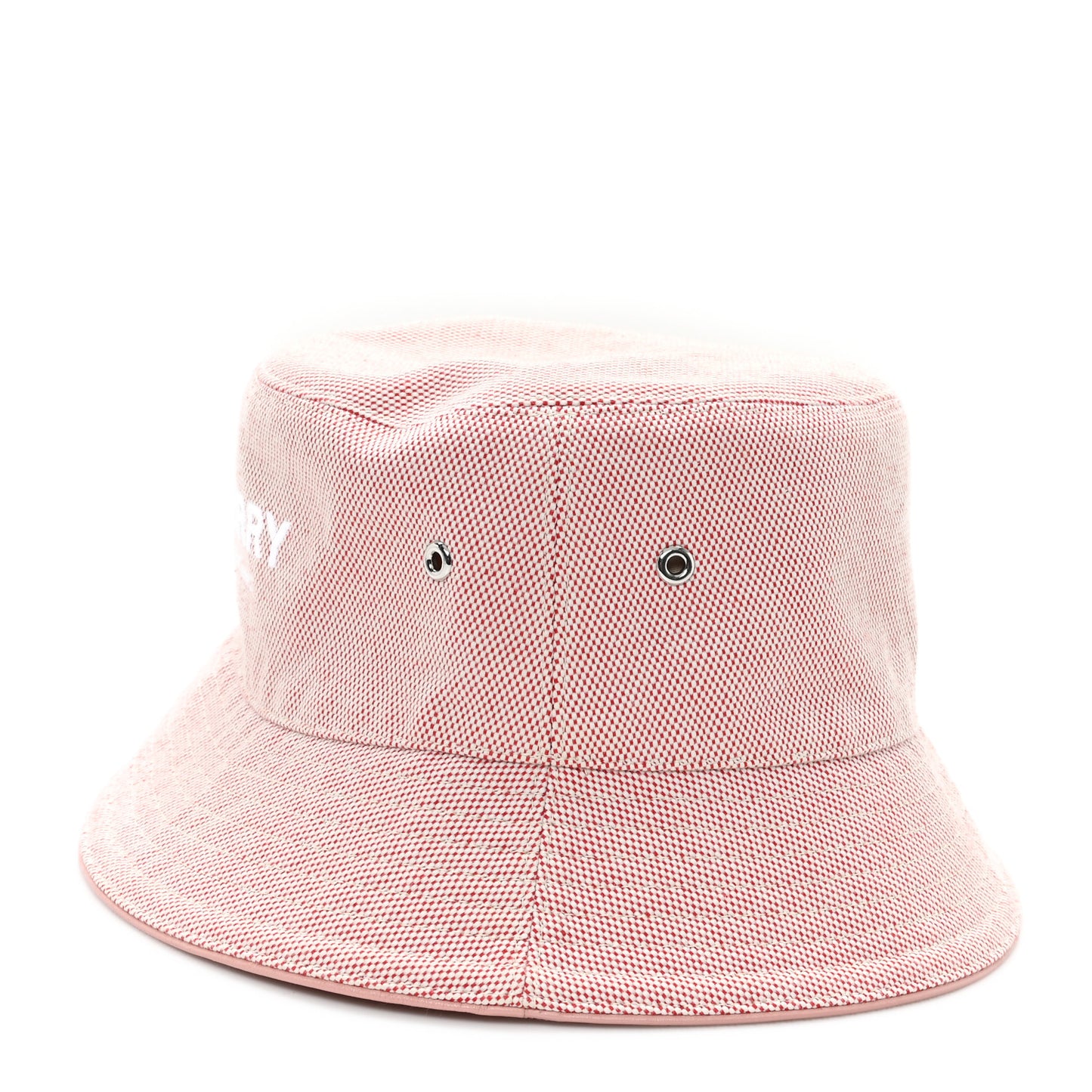 Cotton Canvas Bucket Hat M Red