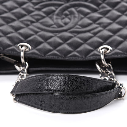 Chanel Caviar Quilted XL Grand Shopping Tote GST Black 11 of 18