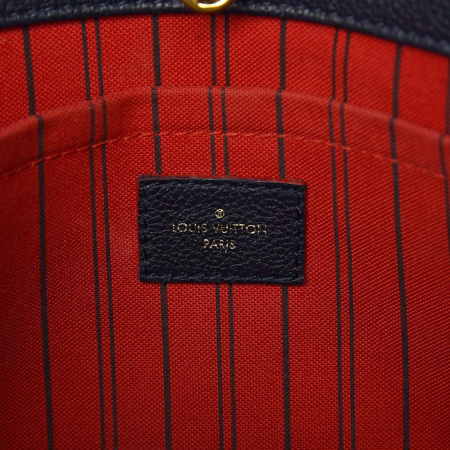 Empreinte Montaigne GM Marine Rouge