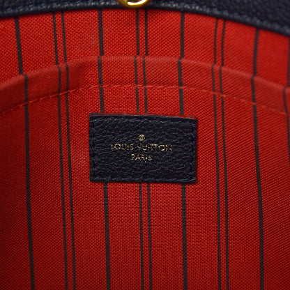 Louis Vuitton Empreinte Montaigne GM Marine Rouge 6 of 18