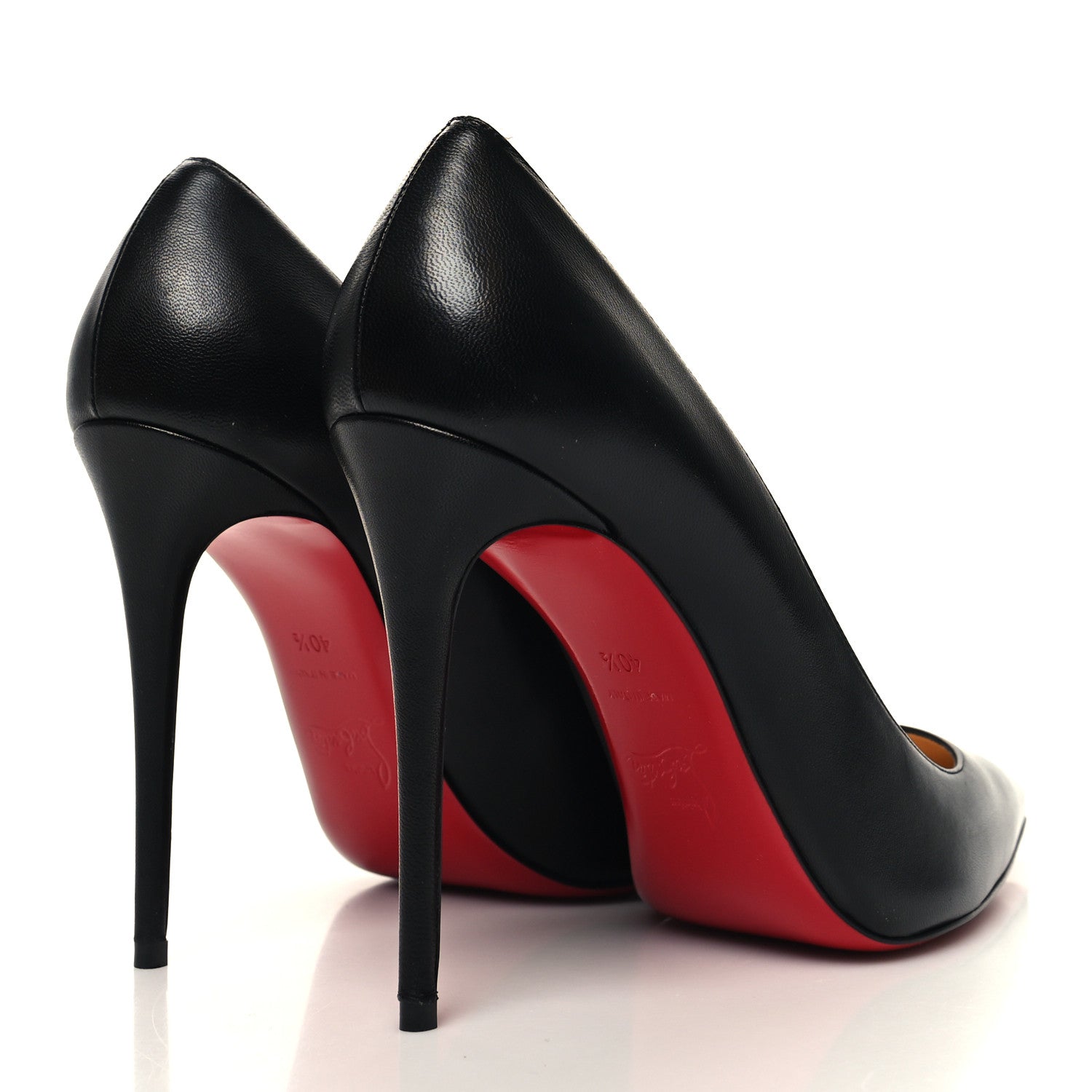 Christian Louboutin Shiny Nappa Kate 100 Pumps 40.5 Black 4 of 7