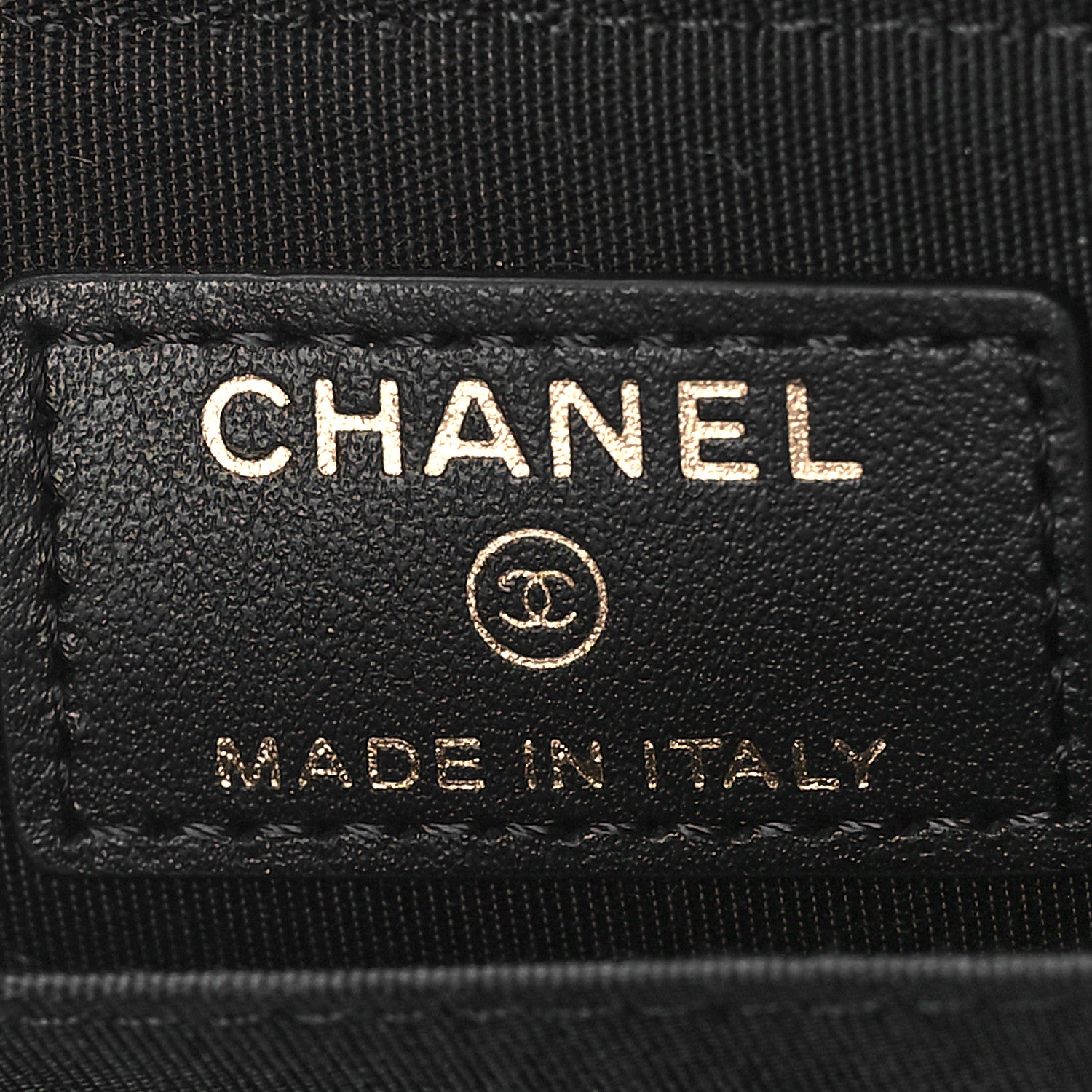 Chanel Calfskin Camellia Embossed Quilted Zip Coin Purse Black 6 of 10