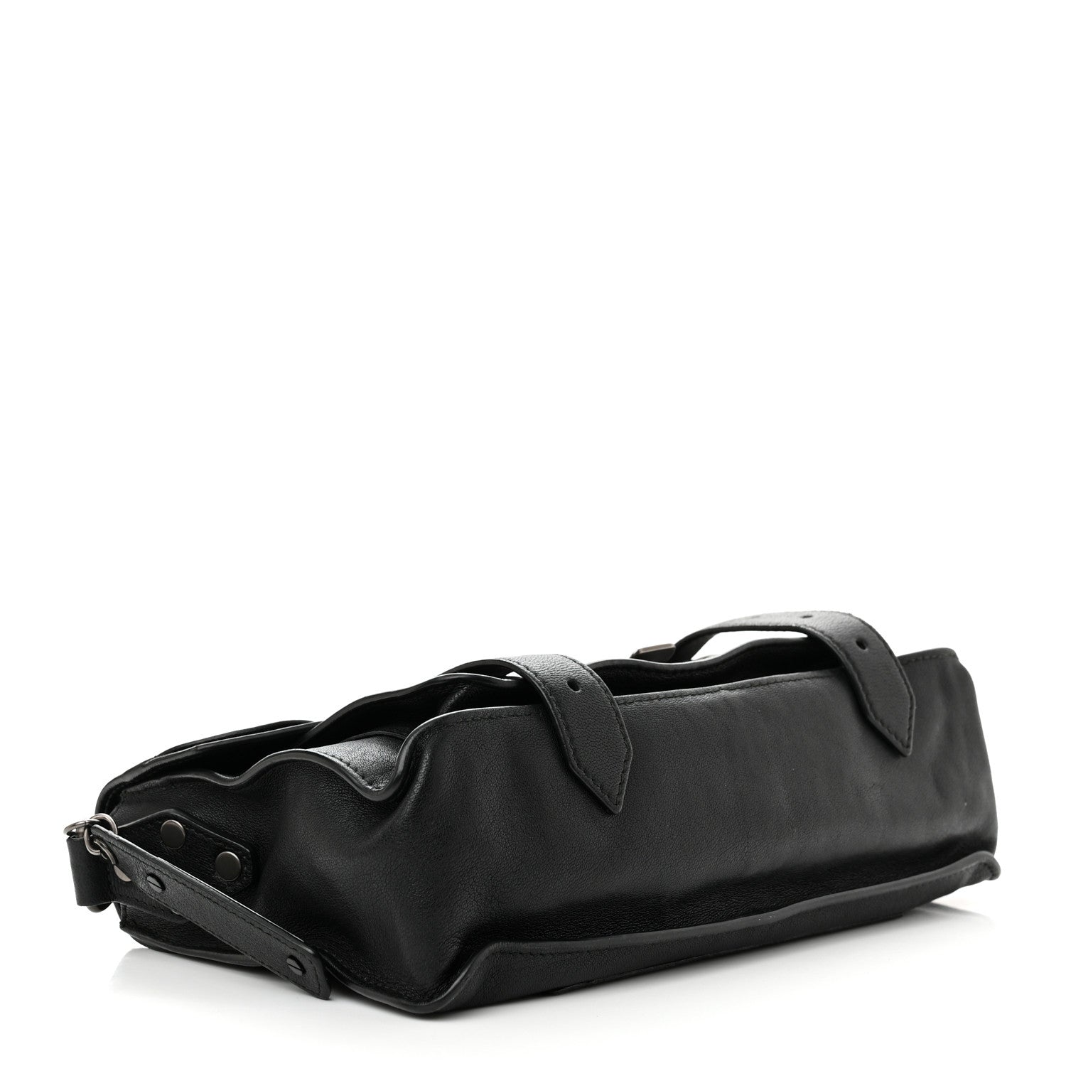 Proenza Schouler Lambskin Tiny PS1 Satchel Black 4 of 13