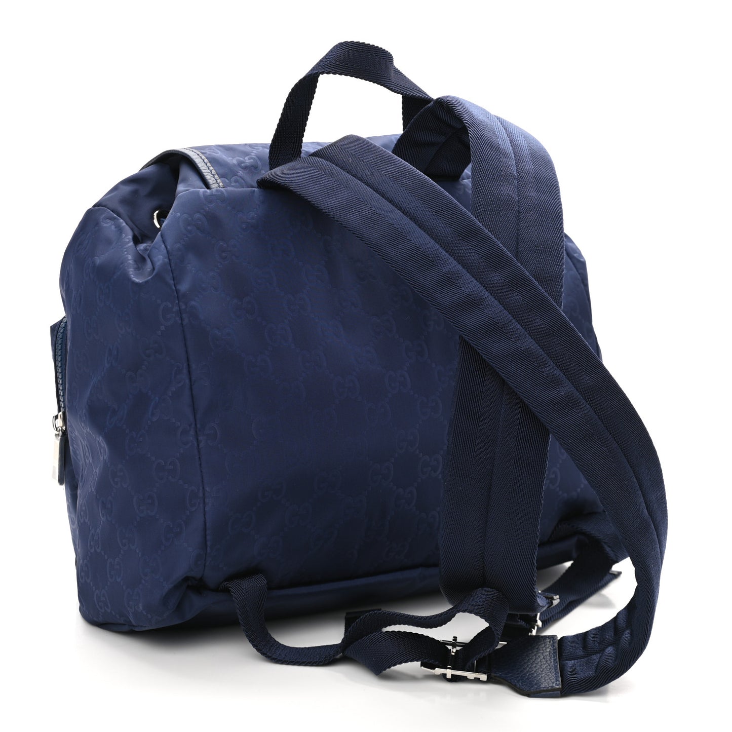 Nylon Monogram Medium Light Single Buckle Backpack Tide