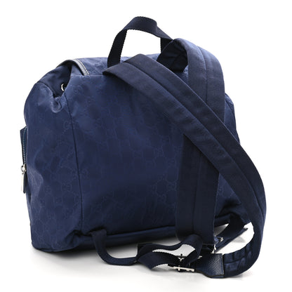 Gucci Nylon Monogram Medium Light Single Buckle Backpack Tide 3 of 10