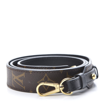 Louis Vuitton Monogram Bandouliere Shoulder Strap XL Black 1 of 7