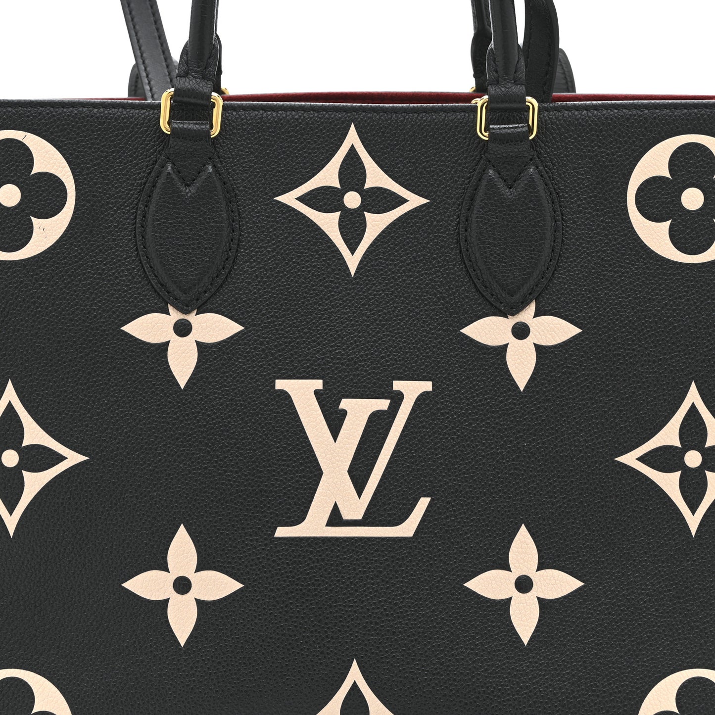 Empreinte Monogram Giant Onthego MM Black Beige