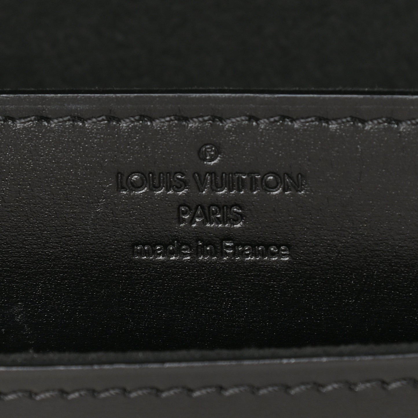 Calfskin Chain Louise MM Black