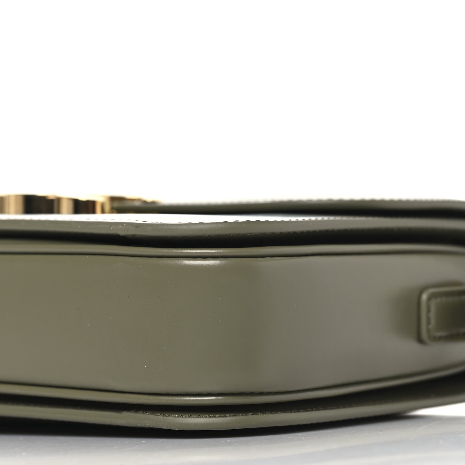 Celine Shiny Calfskin Medium Triomphe Soft Khaki 11 of 11