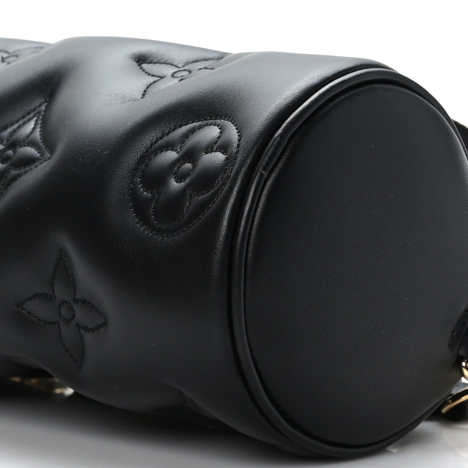 Louis Vuitton Calfskin Bubblegram Papillon BB Black 8 of 8