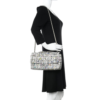 Chanel Calfskin Hand Painted Graffiti Flap Multicolor 2 of 11