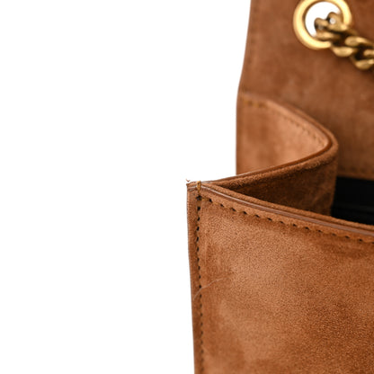 Saint Laurent Suede Small Monogram Kate Satchel Macaron 11 of 11