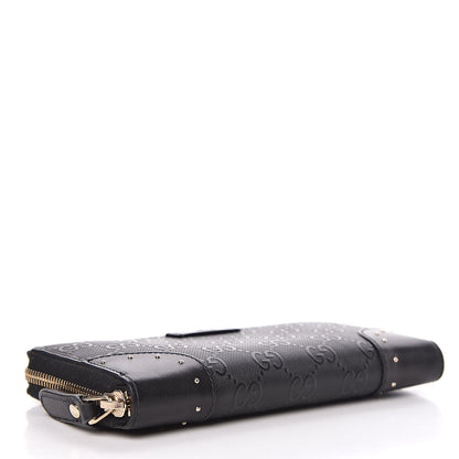 Gucci Bright Diamante GG Monogram Wallet Black 4 of 8