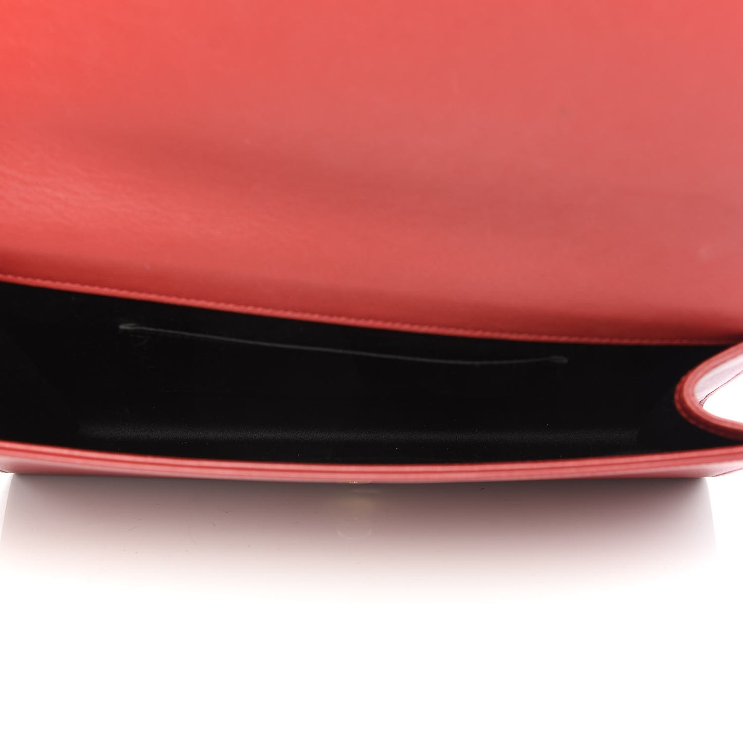 Calfskin Monogram Large Belle De Jour Clutch Red